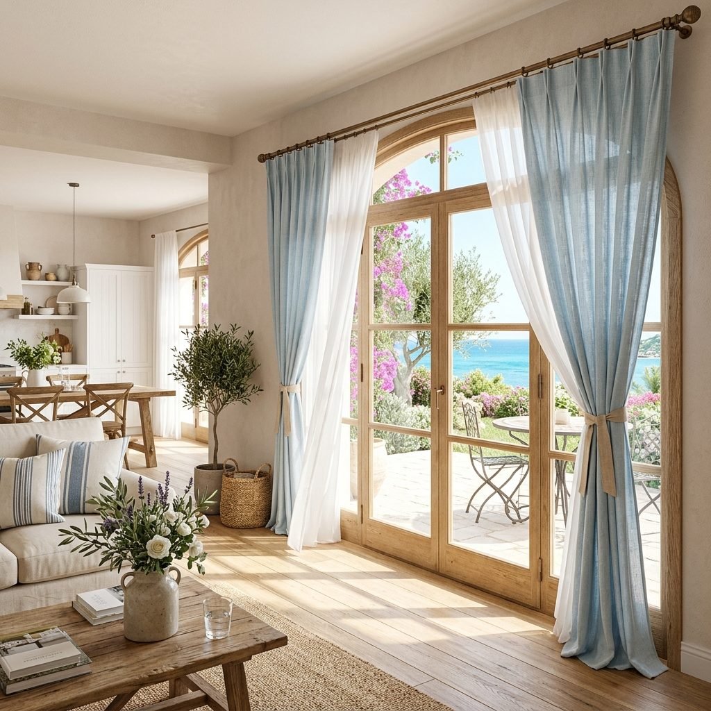 Airy Linen Curtains